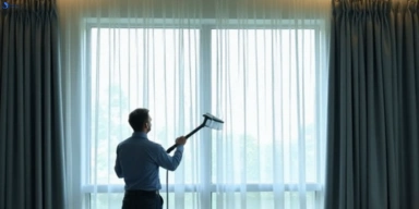 Commercial drapes cleaning service spring-farm-nsw hotels offices